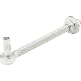National Hardware N130-641 Bolts Hook 3/4 """" X 10 """" Belagt med Weatherguard Protection Steel Zink-Plated