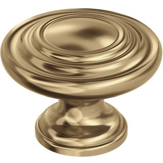 Amerock | Kabinetsknap | Champagne Bronze | 1-3/4 in (44 mm) Diameter skuffe Knap | Inspirationer | Køkken og badhardware | Møbler hardware