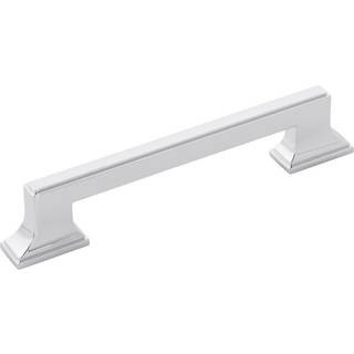 Belwith-Keeler B077462-C-BROWNSTONE-samling Pull 5-1/16 tum (128 mm) Center to Center Chrome Finish