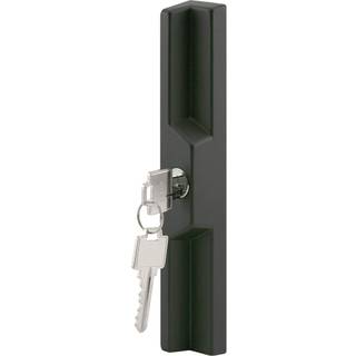 Prime-line C 1041 Diecast Black Outside Patio Door Pull With Key (Single Pack)