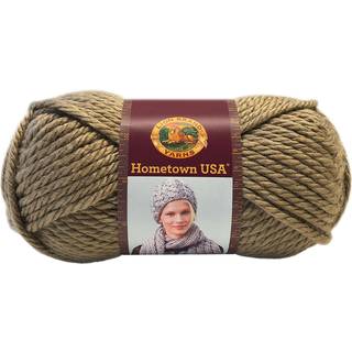 Lion Brand Hometown 135-123Y Hoboken Honey Indhold: Uni color, mix, neon & twist: 100% akryl Tweed: 94% akryl, 6% viskose Vægt/længde: Uni color, mix, neon & twist: 142 g = ca. 74 meter Tweed: 113 g = ca. 59 meter Anbefalede pinde: 9.00 mm Strikkefasthed: 10 x 10 cm = 9 m x 12 p Vask: Maskinvask 40°C.
