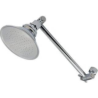 Kingston Brass P10K1 Victorian Brass Broeshead med 10 """" H?j-lav justerbar armpoleret krom