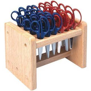 Farvning Scirack Natural Wood Scissor Rack