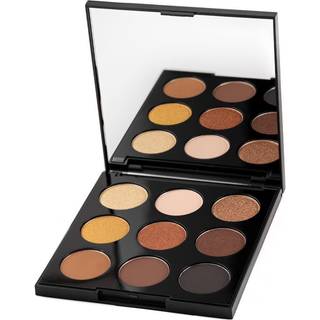 Palladio Ultimate 9-Count Eyeshadow Palette Talk-fri Formula High Pigmentered Shades i en blanding af Matte & Shimmer finish, der er blandbar lan