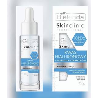 Bielenda Skin Clinic Professional Hyaluronic Acid Lindrende og fugtgivende serum 30 ml - 30 ml