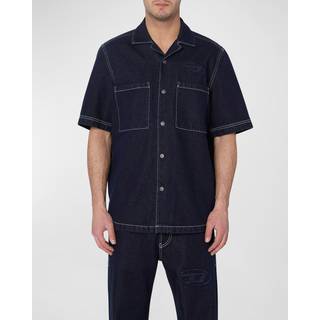 Denim shirt - Blue - M