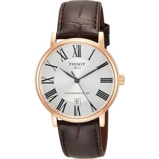 Tissot T122.407.36.033.00 Carson Sølvfarvet/Læder Ø40 mm