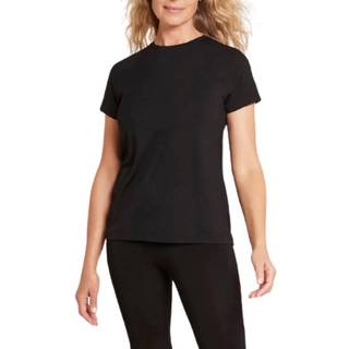 Boody T-shirt Dame Sort Rund Hals - 1 stk