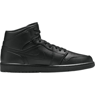 Air Jordan 1 Mid-sko - sort - 50.5