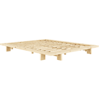 Japan Sengeramme Fra Karup Design i Massiv FSC Fyrretræ | Japandi - 140x200 - Ubehandlet