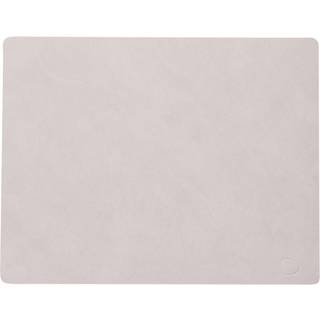LIND DNA Nupo dækkeserviet square L Oyster white