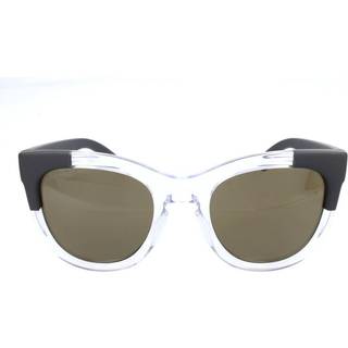 Smith SIDNEY Polarized MNG/L7 52 Solbriller Kvinder Krystalklar - Black Clear - 52mm