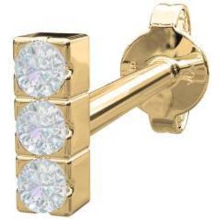 Pierce52 14 Karat Guld Ørestik fra Nordahl Andersen med Diamanter 0,024 Carat TC/VS1