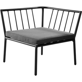 MENTON Sofamodul hjørne - Sort