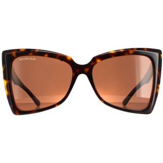 Balenciaga BB0174S 002 57 Solbriller Kvinder Tortoiseshell - Tortoise - 57mm