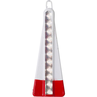 Kinetic - Herring Sinker Rød/hvid Ribejagtogfikseri.dk