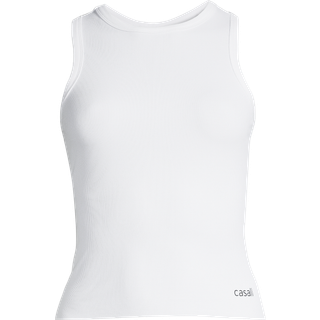 Defined Rib Racerback - White