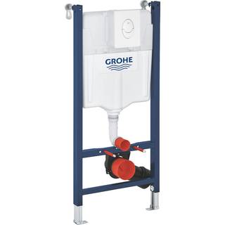 Grohe Rapid SL indbygningscisterne inkl. trykplade, 113 cm installationshøjde, hvid