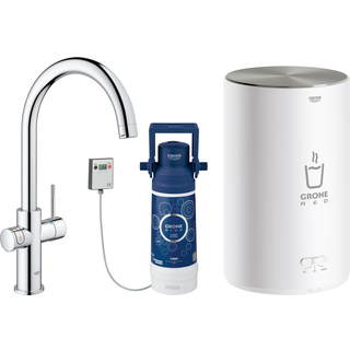 Grohe red II duo, c-tud, medium kedel, krom