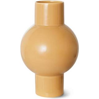 HKliving Ceramic vase medium 32 cm Cappuccino