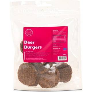 Buddy Deer Burgers Hundegodbidder 100 g