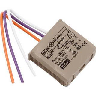 Urmet Mtv500e elektronisk lysdæmper/timer med soft start/stop til indbygning.