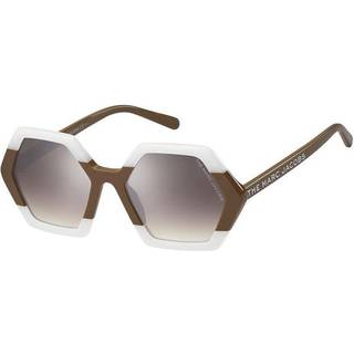 Marc Jacobs MARC 521/S BJS/NQ 53 Solbriller Kvinder Brun - Brown Nude White - 53mm