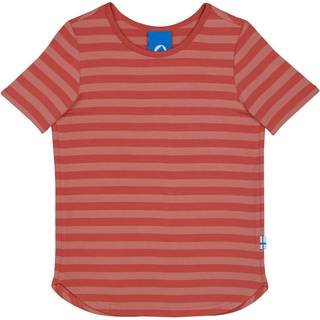 Finkid Kid's Maalari T-shirt Børn størrelse 110/120 farve rød/pink