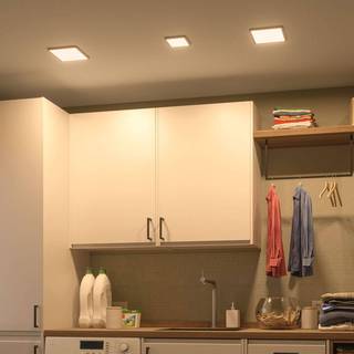 Paulmann LED-panel Areo 4.000K kantet 17,5cm hvid