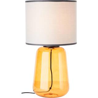 Hydra bordlampe, højde 56,5 cm, grå/gul