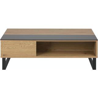 Azalea - Vild eg/SORT Glas plade