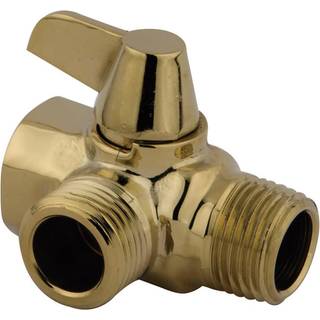 Kingston Brass K160A2 Wall Mount Bruser Arm Diverter Polised Brass