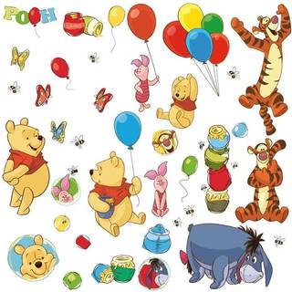 Peter Plys Wallstickers