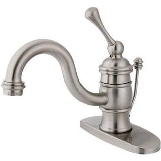 Kingston Brass KB3408BL Victorian 4 """" CentreSet Single Handle Badev?relse Faucet B?rstet nikkel