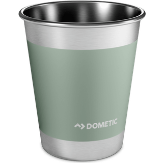 Dometic 16 Oz Pint (4-Pack) Premium rustfrit st?l Stackable Cups (Moss)
