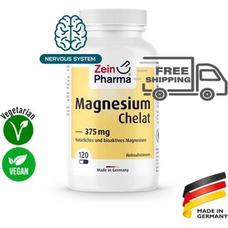 ZEIN MAGNESIUM CHELATE, 375MG - 120 CAPS