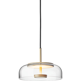 Nuura blossi 1 pendel nordic gold/clear eksklusiv pære