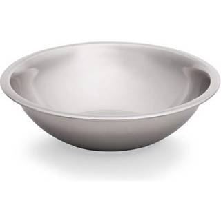 ***Skål, rundet side, CrNi, 2,0l, Ø24x8cm