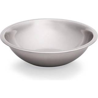 Skål, rundet side, CrNi, 4,0l, Ø28x10cm