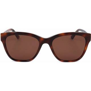 Calvin Klein Kvinde CK19524S 41724 240 Solbriller Acetat Havana Brun Firkantet Normal
