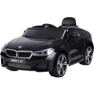 BMW 6 GT elbil, 2 x 12V, sort