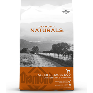 Diamond Naturals hundefoder med kylling og ris til voksne hunde - 15 kg