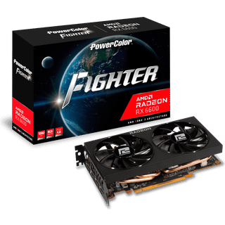 PowerColor Radeon RX 6600 Fighter - 8GB GDDR6 RAM - Grafikkort