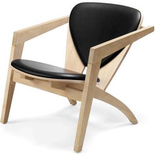 Wegner Butterfly GE460 stol - valnød - sort læder