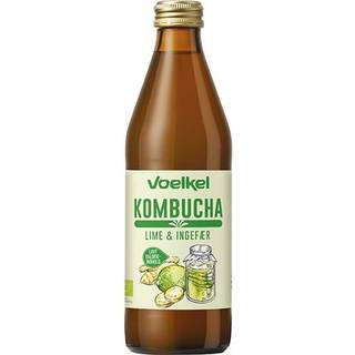 Voelkel Kombucha Lime og Ingefær, Økologisk - 330 ml