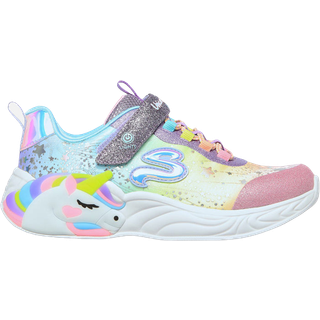 Skechers Unicorn Dreams Lihts børnesko - (Multi, str. 32, Tekstil)