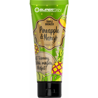 SuperTan Ananas & Mango Tanning Lotion Udendørs Solseng Triple Bronzer 150ml