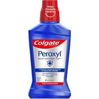 Colgate peroxyl mund ?m skylning mild mynte 16,9 oz