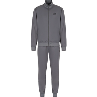 EA7 Herren Trainingsanzug blau Mikrofaser/Funktion unifarben