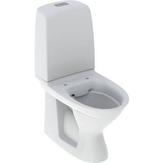 Ifö Spira toilet til limning med Clean glasur og s-lås